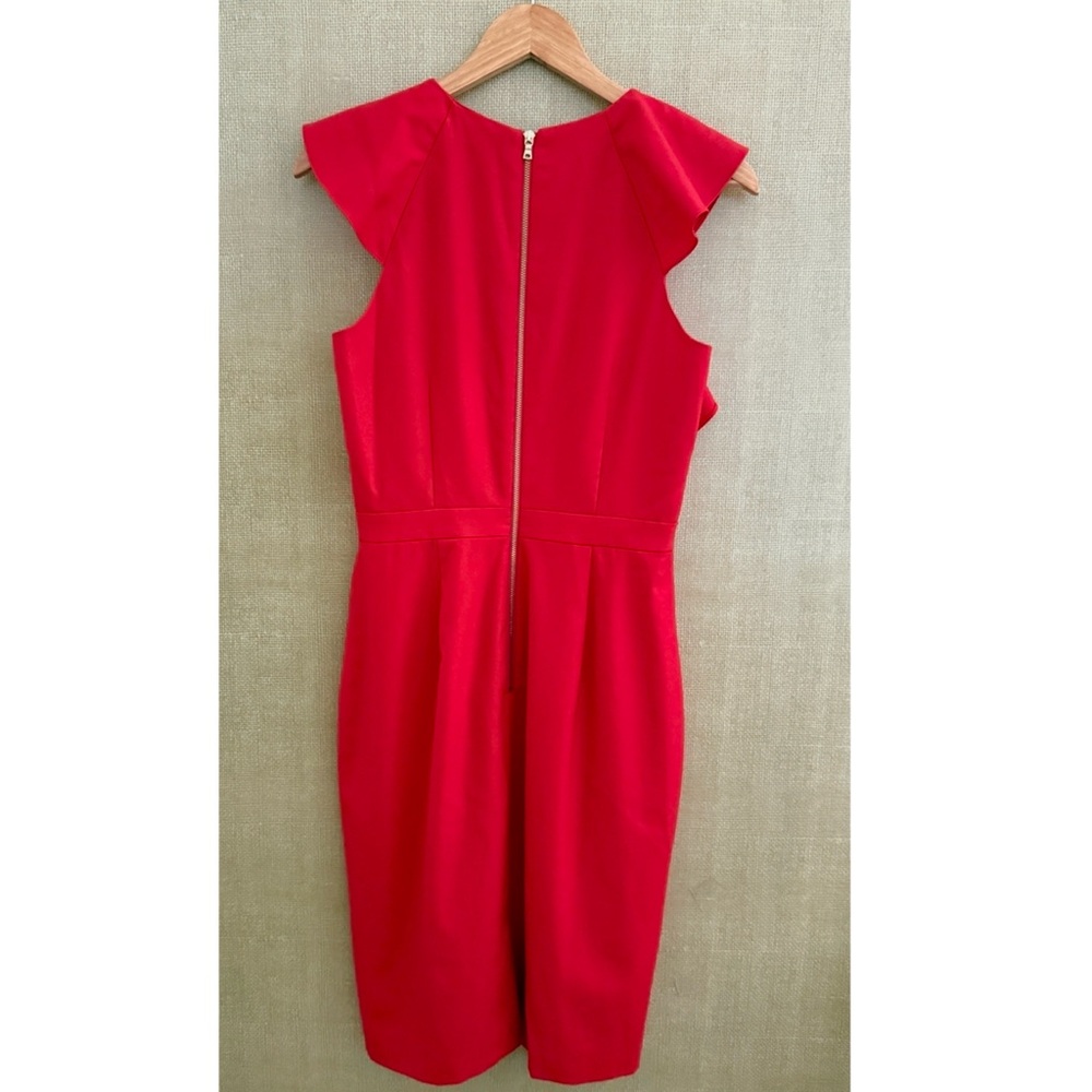 J. Crew Merino Wool Dress Midi Sheath Business Party Black Label Office Siren 6 - Picture 7 of 16